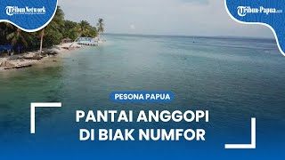 Mengintip Pesona Pantai Anggopi di Biak Numfor yang Memiliki Kolam Air Tawar