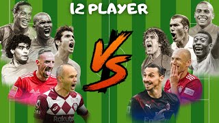 Extreme VS🔥 #3 (Pele-Zidane-Puyol-Ronaldinho-Robben-Ribery-Iniesta-Eto-Kaka-vb)