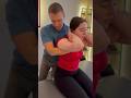 Pre-Med Student Gets Crunchy #Chiropractic Adjustment #shorts #asmr