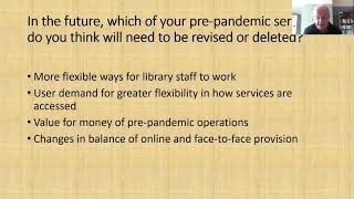 Envisioning academic library services and technology and change post-pandemic, by Jeremy Atkinson
