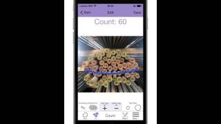 Basic counting demo of the CountRods app for iPhone/iPad (2016-02-02)