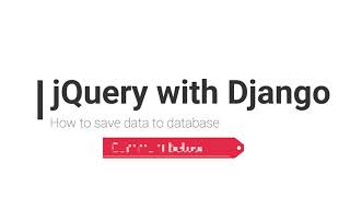 Django inserting data using jQuery Ajax
