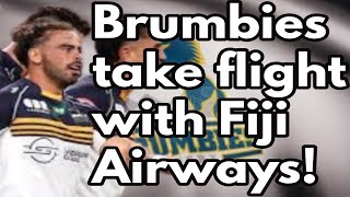 Brumbies take flight with Fiji Airways