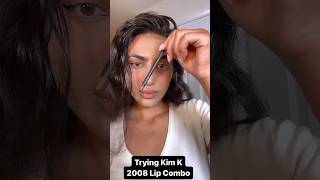 Kim k 2008 lip combo