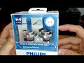 2x lampadas h4 philips diamond vision xenon look 5000k