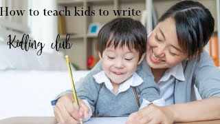 How to write Alphabets|#writing #kids day out|#learning #viral