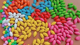 Rainbow Satisfying Video | Magic Mixing Candy ASMR in children candy with Slime M&M's & Skittles #3