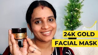 Pilgrim 24k Gold Facial Mask|| Full Review || Pilgrim Product