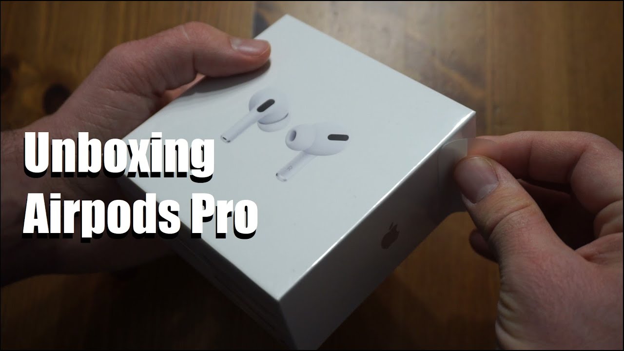 Unboxing Y Primeras Impresiones Airpods Pro - YouTube