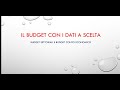 budget dati a scelta