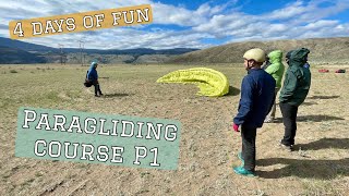 Paragliding Course P1: Learning to fly