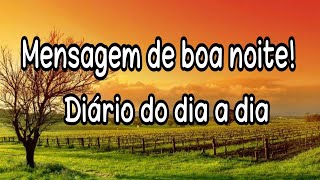 mensagem Boa noite