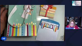 Stamp N Chat Live! with Birthday kits