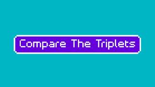 Compare The triplets Hackerrank with Solutions in java | List | LinkedList #java #coding