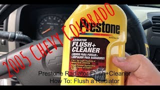 Prestone Flush Cleaner: How to Flush a Radiator and Save Hundreds