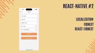 React Native #2 - React Native Localization Setup