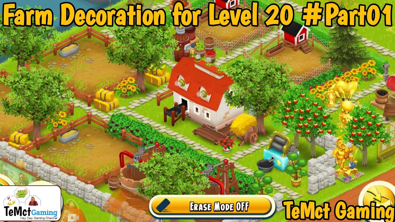 Hay Day Farm Design On Level 20 To 40 Part Farm Decoration 54 Off