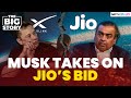 Elon Musk Takes On Jio in Satellite Spectrum War | Starlink In India?