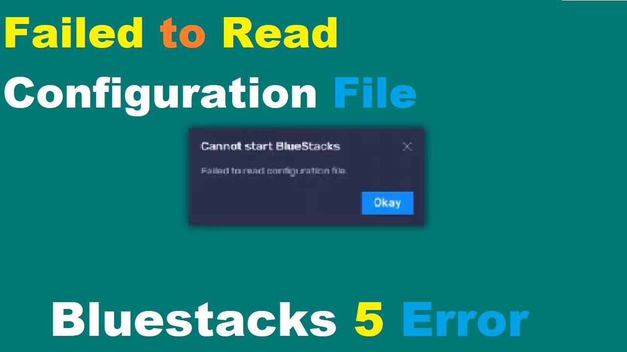 Failed to read configuration. Bluestacks GLCHECK Utility что это.