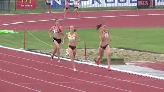 800m leány Ifjúsági OB 2016.07.03 Miskolc