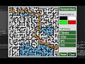 Pathfinding and Maze Generation in C++ (A*, Dijkstra, BFS, DFS)