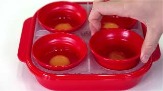 How to use the Decor Microsafe Steam Egg Poacher