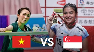 Vũ Thị Trang (VIE) vs Gregoria Mariska Tunjung (INA) | Badminton