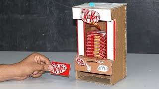 How to make KitKat Vending Machine - DIY Easy Way