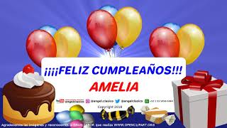 AMELIA FELIZ CUMPLEAÑOS Angelclasico