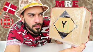 تجربة أكل الجيش الدنماركي لمدة ۲٤ ساعة - أفضل وجبة لحد الآن؟ Danish 24h Ration MRE Review & Mukbang