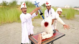 Must Watch New Comedy Video 2022 New Doctor Funny Injection Wala Comedy Video ep 030