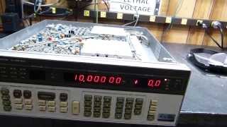 HP 8656B Signal Generator Output Amplitude Adjustment