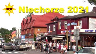 Niechorze 2021 - deptak, plaża, atrakcje 13-08-2021