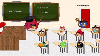 Custom Angry Birds animation: Back to school