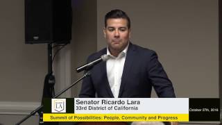 Senator Ricardo Lara, California State Senate