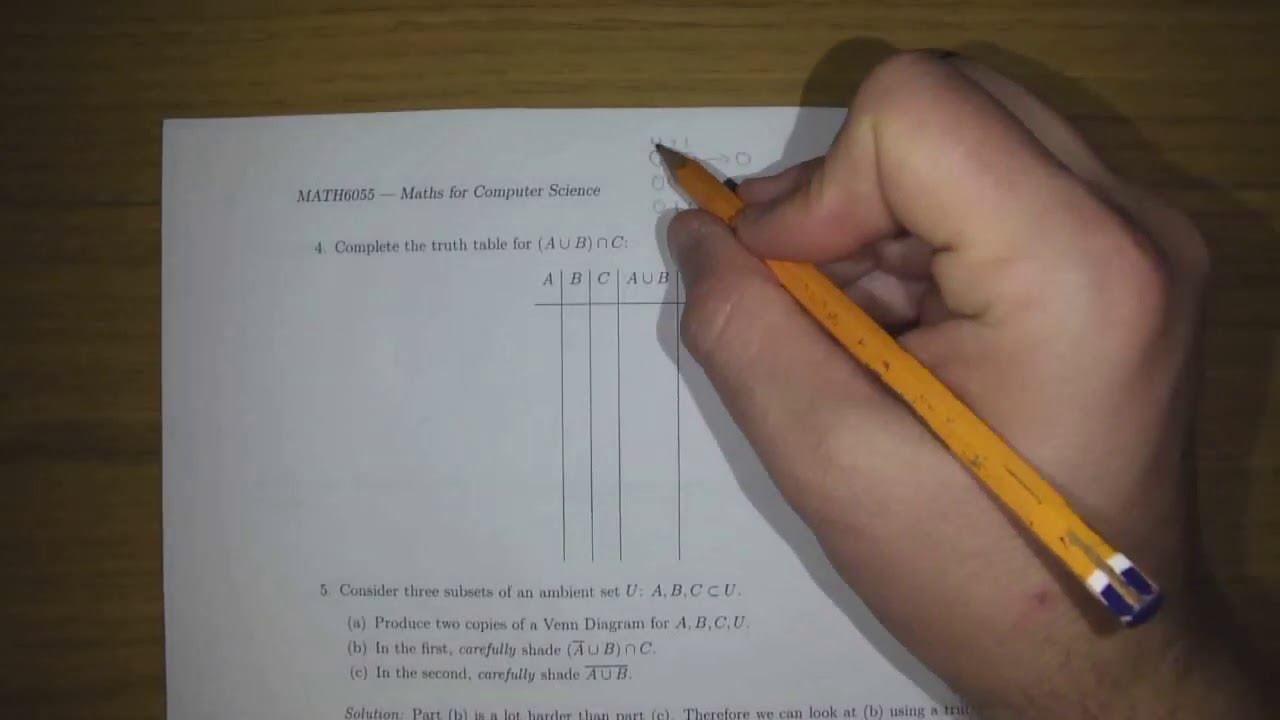 Truth Tables Youtube