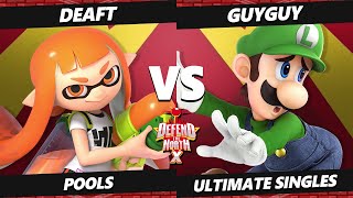 DtN X - Deaft (Inkling) Vs. GuyGuy (Luigi) Smash Ultimate - SSBU