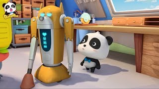 おてつだいロボット| 赤ちゃんが喜ぶアニメ | 動画 | BabyBus