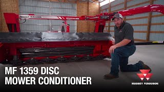 A Look at the MF 1359 Disc Mower Conditioner