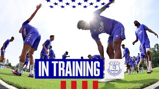 FAST PASSING + PRESSING IN TRAINING | Everton in the USA