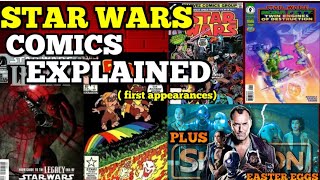 Star Wars Comics Explained First Appearances | News Toys and More | 1/12/25