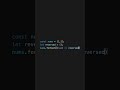 2 Ways To Reverse An Array In JavaScript!