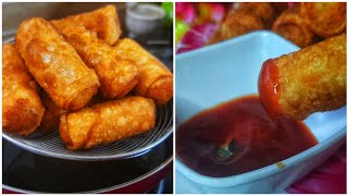 வீட்டில உருளைக்கிழங்கு இருந்தா இத செஞ்சிப் பாருங்க/Potato Roll Samosa/Aloo Samosa/Potato Snacks