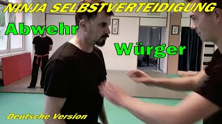 Ninja Selfdefense: Choke Defense - Abwehr eines Würgeangriffes