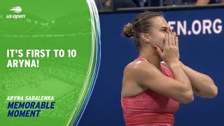 Aryna Sabalenka Celebrates Too Early! | 2023 US Open