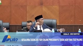 Ketua DPRA Tuding Dek Fadh Dalang Penujukan PLT Sekda Aceh Yang Tuai Polemik