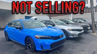 Honda Dealership Completely Full