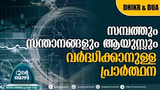 സമ്പത്തും സന്താനങ്ങളും ആയുസ്സും വർദ്ധിക്കാനുള്ള പ്രാർത്ഥന | DHIKR \u0026 DUA | Nermozhi