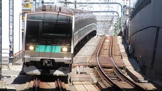 小田急線 東北沢駅にて（準急通過）