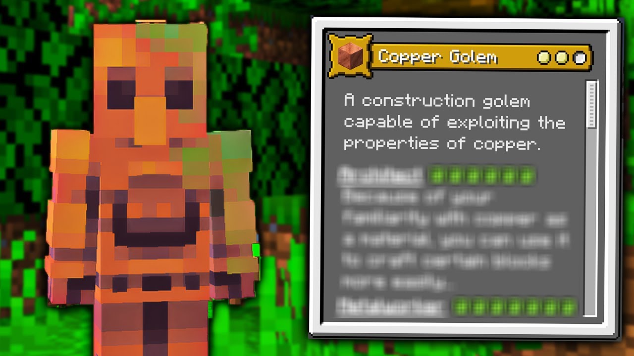 Copper Golem Origin Mod